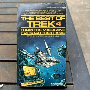 Star Trek - The Best of Trek #4 Paperback Book - 1st Printing - 1981